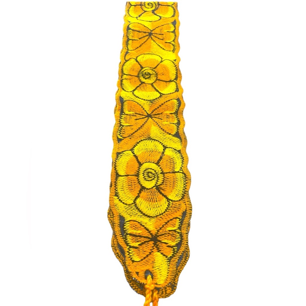 Mexican Embroidered Floral Belts Adjustable - Picture 4 of 15